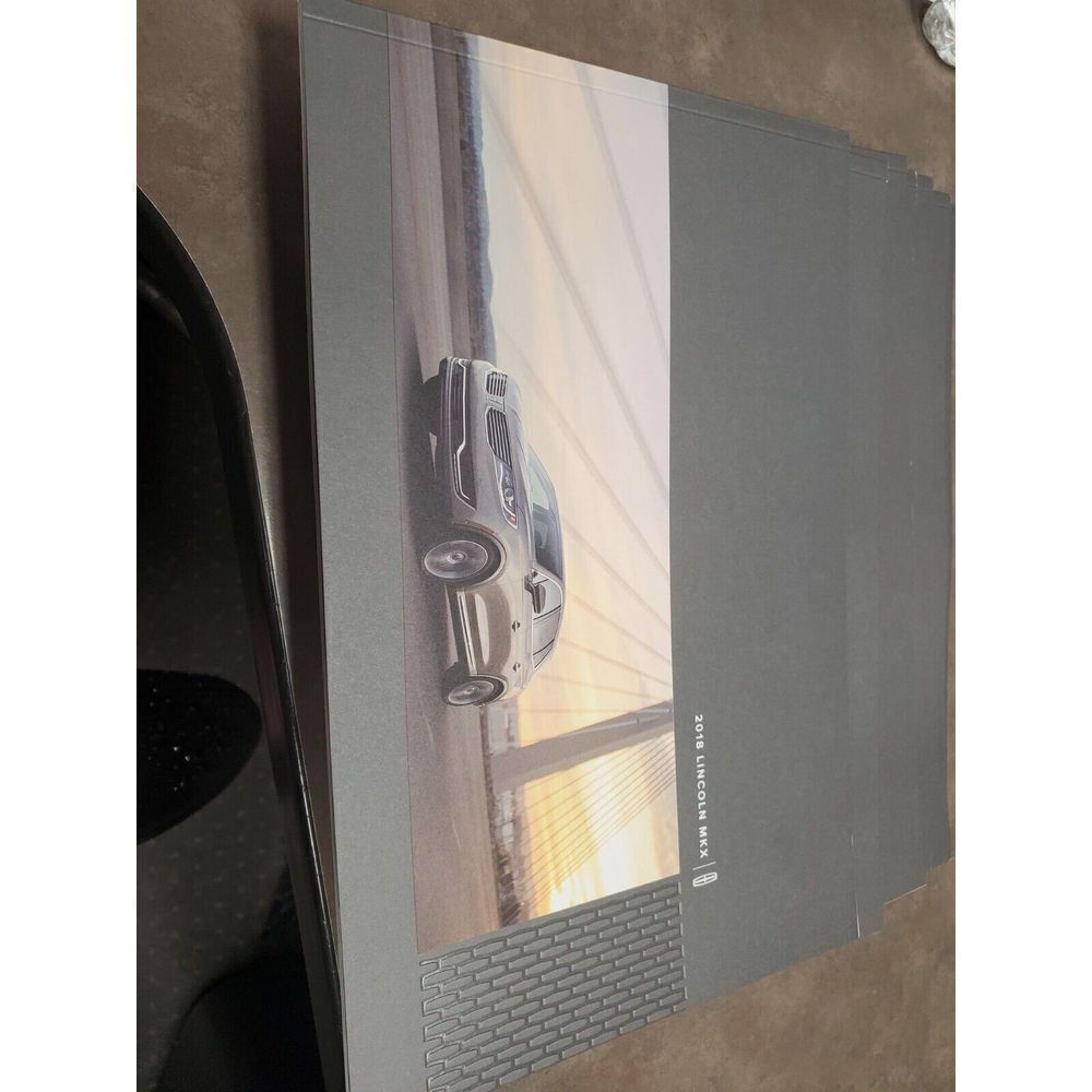 2018 Lincoln MKX Original Sales Brochure